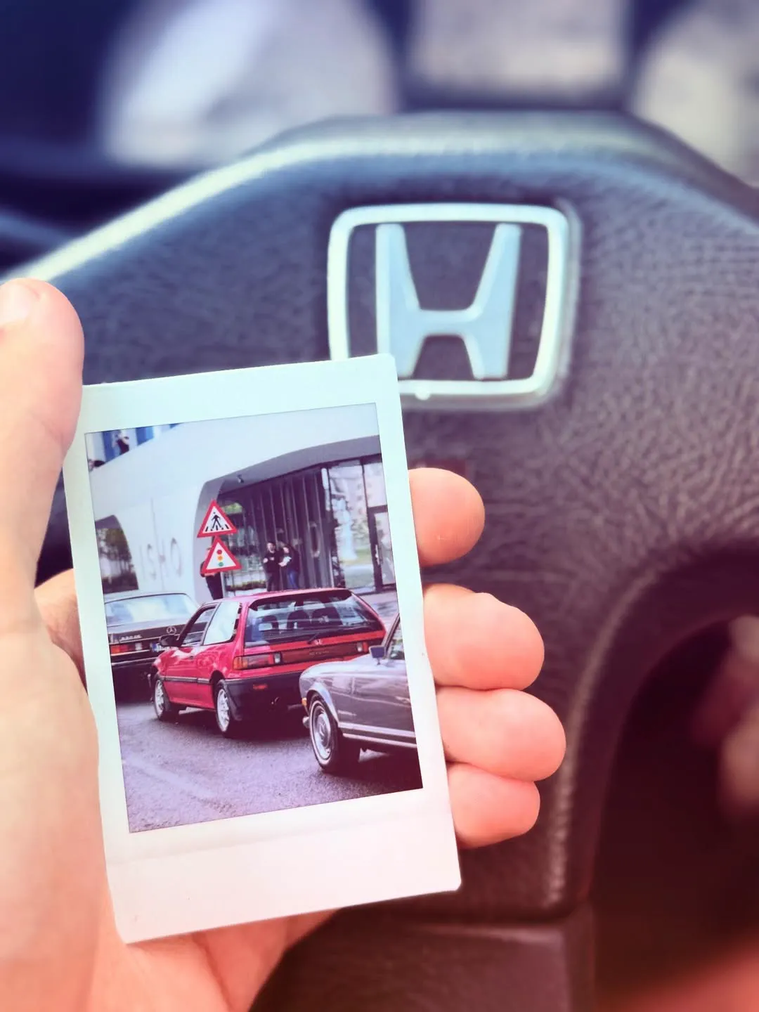 Civic EF, la volan · Timișoara, iunie